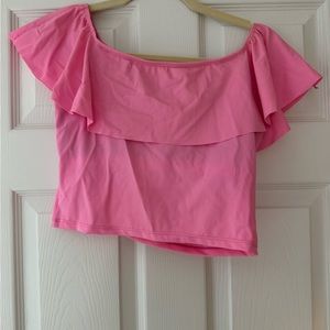 Kortni Jeane ruffle top small